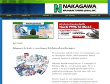 Tablet Screenshot of nakagawa-usa.com